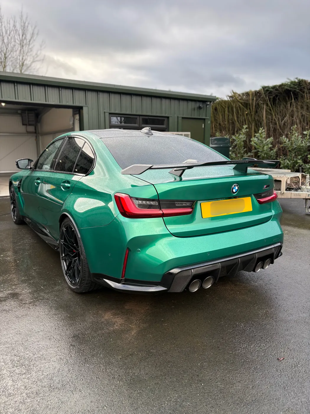 Green BMW M3