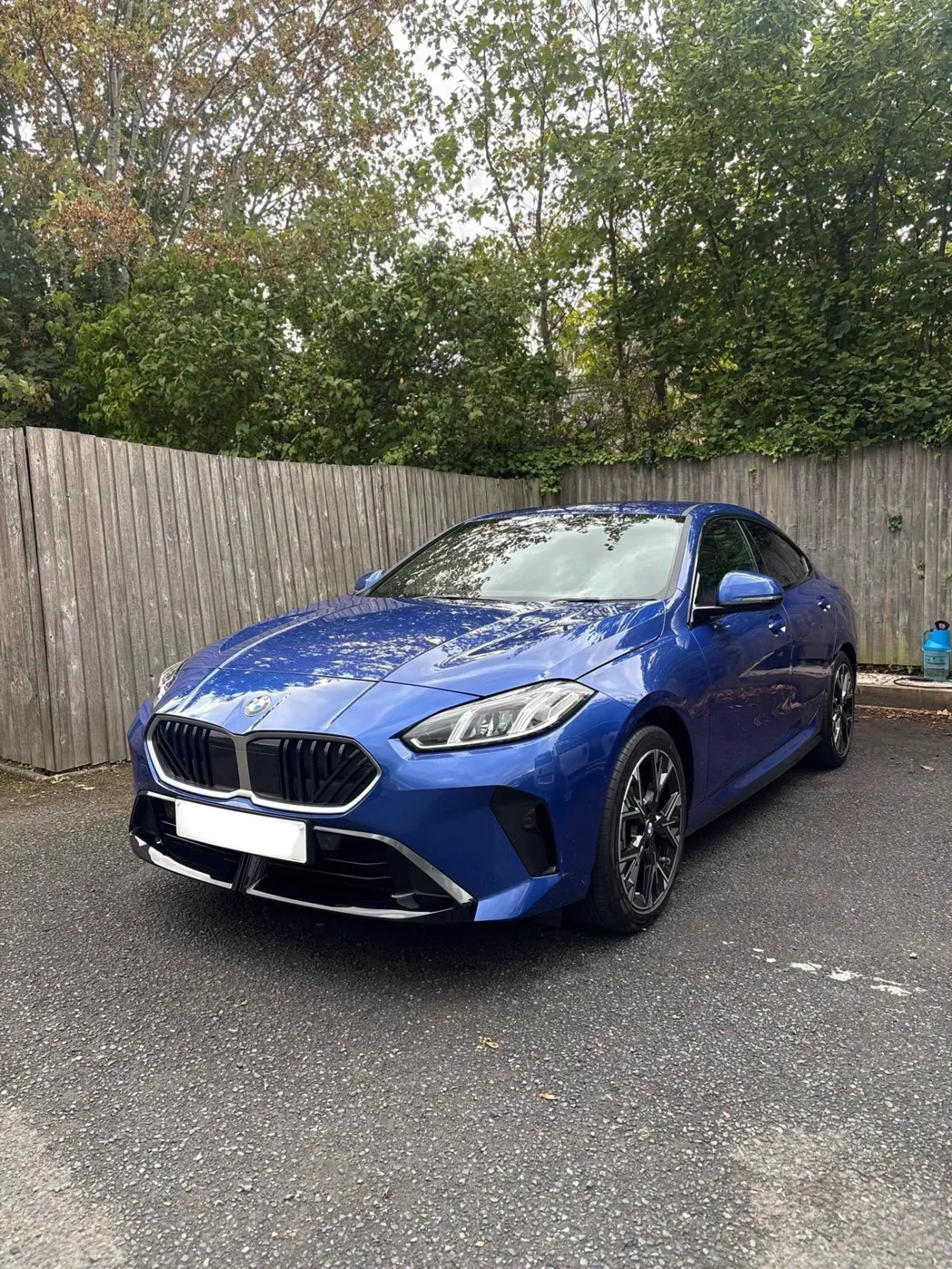 Blue BMW 2 Series Gran Coupe after an Empire detail